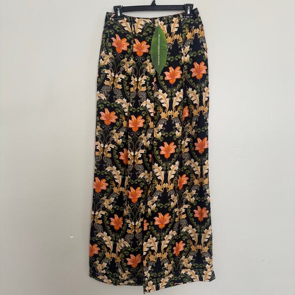 Farm Rio x Anthropologie Floral Trouser Pants - Picture 2 of 7